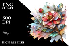 Vibrant Camellia Clipart Product Image 3