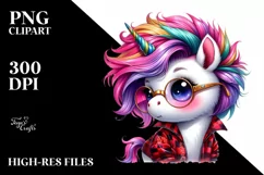 Baby Unicorn Inspired by PNG Product Image 1