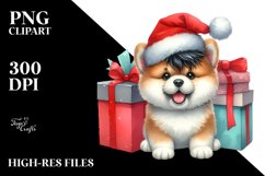 Expressive Akita Clipart Product Image 3