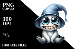 Funny Sitting Hat with Big Eyes | Clipart Product Image 2