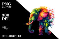 Vibrant Elephant, 20 oz Tumbler Product Image 2