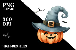 Funny Haloween Black Cat PNG Product Image 2