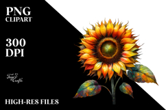 Sunflower Material PNG Product Image 2
