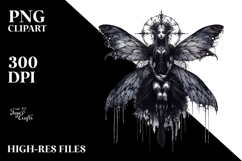 Detailed Gothic Fairy PNG Product Image 2