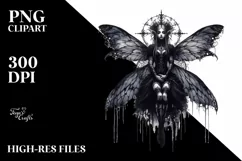 Detailed Gothic Fairy PNG Product Image 3