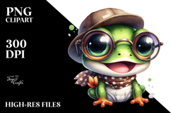 Cute Baby Frog, High-Res PNG Product Image 2