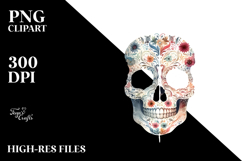 Boho Skull Painting PNG Product Image 2