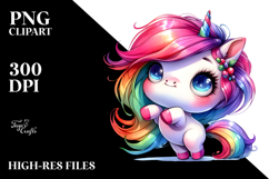 Quirky Bird with Paint-Like Style PNG Product Image 2