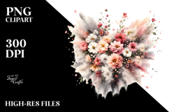 Flower Painting PNG Product Image 2