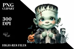 Baby Frankey PNG Product Image 1