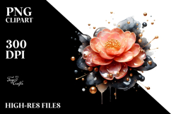 Glossy y Camellia, Transparent PNG Product Image 2