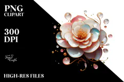 Glossy y Camellia, Transparent PNG Product Image 2
