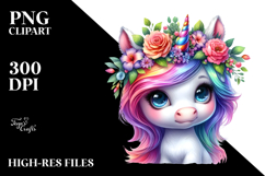 Funny Unicorn PNG Product Image 2