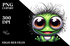 Crazy Baby Frog | Sublimation | Clipart Product Image 2