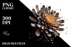 Shiny Chrysanthemum PNG Product Image 2