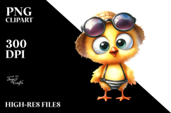 Funny Chick Beachwear Clipart Product Image 2