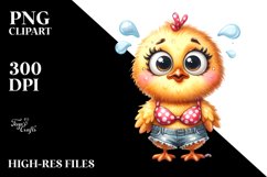 Funny Chick Beachwear Clipart Product Image 3