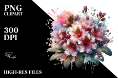 Rhododendron, Colorful PNG Product Image 2