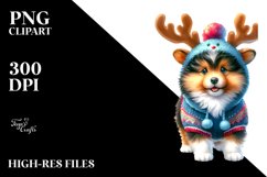 Expressive Collie Clipart Product Image 3