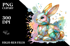 Pastel Bunny, High-Res PNG Product Image 2