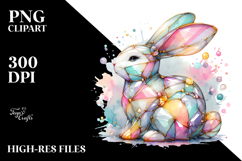 Pastel Bunny, High-Res PNG Product Image 2