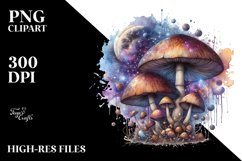 Cute Baby Highland Cow Coming Out from Wood Bucket PNG Product Image 3