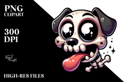 Silly Animal Skull with Tongue Out, Transparent PNG Product Image 2