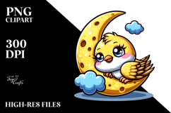 Colorful Baby Goldfinch Clipart Product Image 1