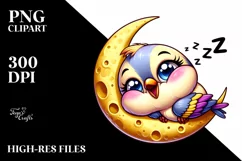 Colorful Baby Goldfinch Clipart Product Image 3
