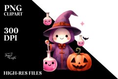 Washed Watercolor Style Halloween Elixir Product Image 1