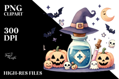 Simple Halloween Elixir PNG Product Image 2