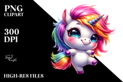 Energetic Baby Macaw PNG Product Image 2