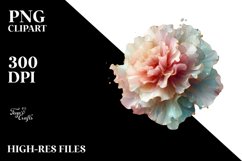 Abstract Glossy Carnation, Transparent PNG Product Image 1