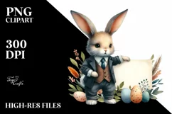 Retro Easter Clipart |T-shirt, Mug, Tumbler Product Image 8