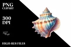 Sea Shell Margarita Flowers USA Flag | Sublimation Clipart Product Image 3