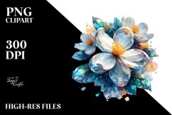 y Shiny Jasmine with Round Splash | Clipart Product Image 3