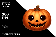 Digital Painting with JACK-O&#039;-LANTERN, Transparent PNG Product Image 2