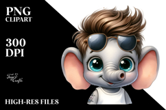 Cute Baby Elephant, Trending on Artstation Product Image 2