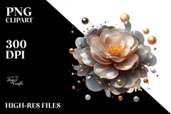 Glossy y Camellia, Transparent PNG Product Image 2