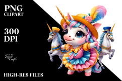 Baby Unicorn Saltarello, Transparent PNG Product Image 2