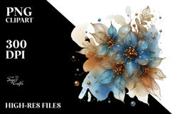 Shiny Lobelia, Watercolor PNG Product Image 2