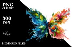 Vibrant Butterfly PNG Product Image 1