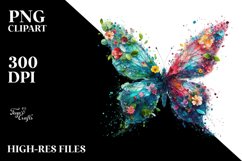Vibrant Butterfly PNG Product Image 1