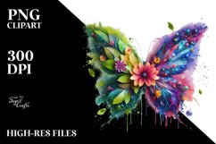 Vibrant Butterfly PNG Product Image 3