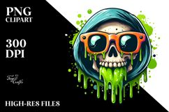 Adorable Funny Grim Reaper PNG Product Image 2