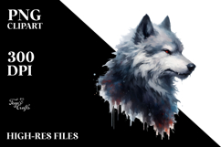 Simple Werewolf PNG Product Image 2