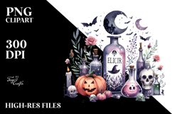 Simple Elixir Halloween PNG Product Image 2