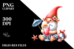Whimsical Gnome Cocktail PNG Product Image 2