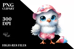 Baby Dove Standing 2 Legs Clipart Product Image 1
