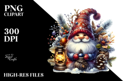 Vibrant Autumn Gnome PNG Product Image 2